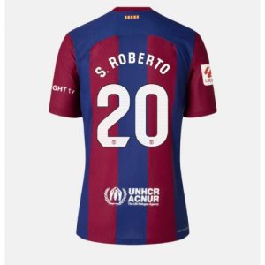 Barcelona Fotballdrakt Dame Sergi Roberto #20 Hjemmetrøye 2023-24 Kortermet