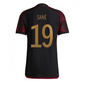 Fotballdrakt Herre Tyskland Leroy Sane #19 Bortetrøye FIFA VM 2022 Kortermet