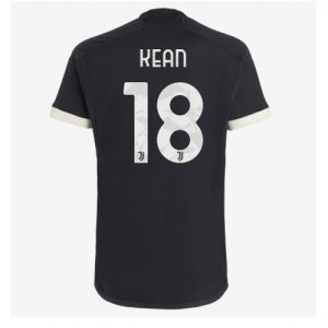 Juventus Fotballdrakt Herre Moise Kean #18 Tredjedrakt 2023-24 Kortermet