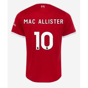 Liverpool Fotballdrakt Herre Alexis Mac Allister #10 Hjemmedrakt 2023-24 Kortermet