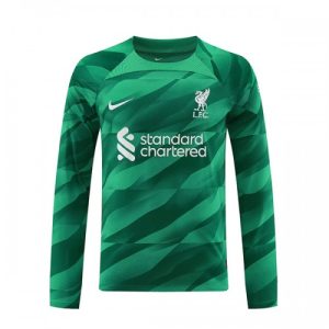 Liverpool Fotballdrakt Herre Keeper Tredjedrakt 2023-24 Langermet