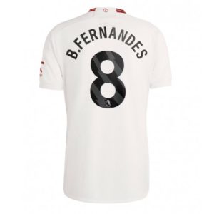 Manchester United Fotballdrakt Herre Bruno Fernandes #8 Tredjedrakt 2023-24 Kortermet