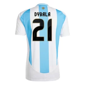 Billige Fotballdrakter Copa América 2024 Argentina Hjemmedrakt Dybala 21