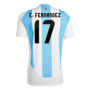 Billige Fotballdrakter Copa América 2024 Argentina Hjemmedrakt E.Fernandez 17