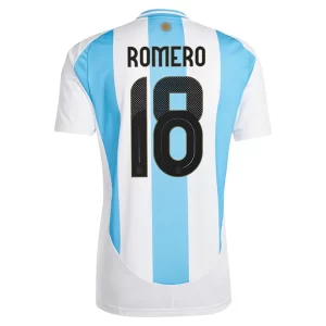 Billige Fotballdrakter Copa América 2024 Argentina Hjemmedrakt Romero 18