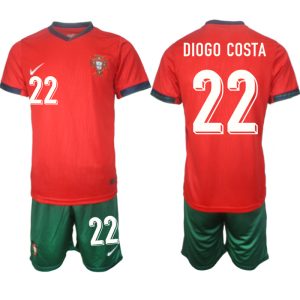 Bestille Fotballdrakter Portugal Landslaget Hjemmedrakt Autentisk EM 2024 Diogo Costa 22