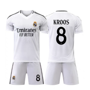 Billige Fotballdrakter sett Herre Real Madrid Hjemmedrakt 2024-25 Toni Kroos 8