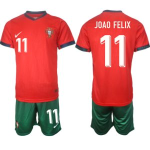 Fotballdrakter Salg Portugal Landslaget Hjemmedrakt Autentisk EM 2024 Joao Felix 11