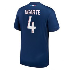 PSG Drakt Herre Paris Saint-Germain Hjemmedrakt 2024-2025 Manuel Ugarte 4