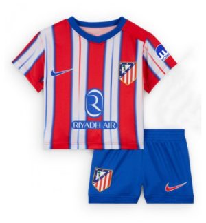 Barn Atletico Madrid Hjemmedrakt 2024-2025 Fotballdrakt med navn