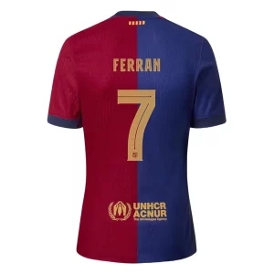 Billige Fotballdrakter Barcelona Hjemmedrakt 2024-25 Ferran Torres 7