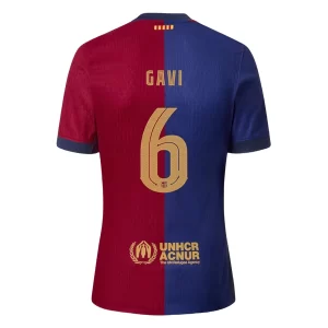 Billige Fotballdrakter Barcelona Hjemmedrakt 2024-25 Paez Gavi 6