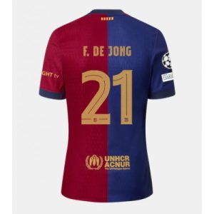 Kjøp Barcelona drakt Herre Hjemmedrakt 2024-25 Frenkie de Jong 21