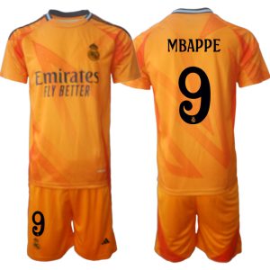 Kjøp Fotballdrakter Real Madrid Bortedrakt 2024-2025 Kylian Mbappé 9