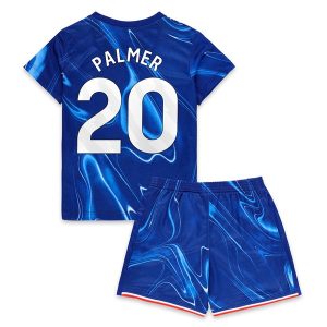 Billige Fotballdrakter Barn Chelsea Hjemmedraktsett 2024-25 Cole Palmer 20