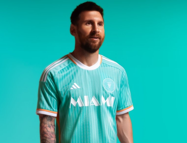 Inter Miami CF fotballdrakt barn