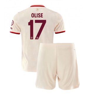 Fotballdrakt Baby FC Bayern Munich Tredjedrakt 2024-25 Michael Olise 17