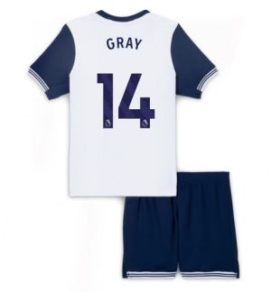 Billig Fotballdrakter Tottenham Hotspur Hjemmedrakt Barn 2024-25 Archie Gray 14