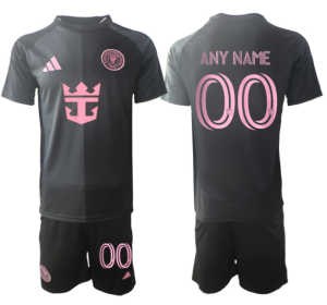 Billige Inter Miami Bortedrakt 2025-26 svart Fotballdrakt Design